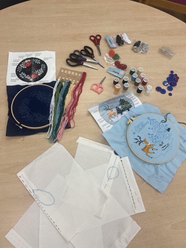 Sewing workshop to bring in the calm and relaxation for young people